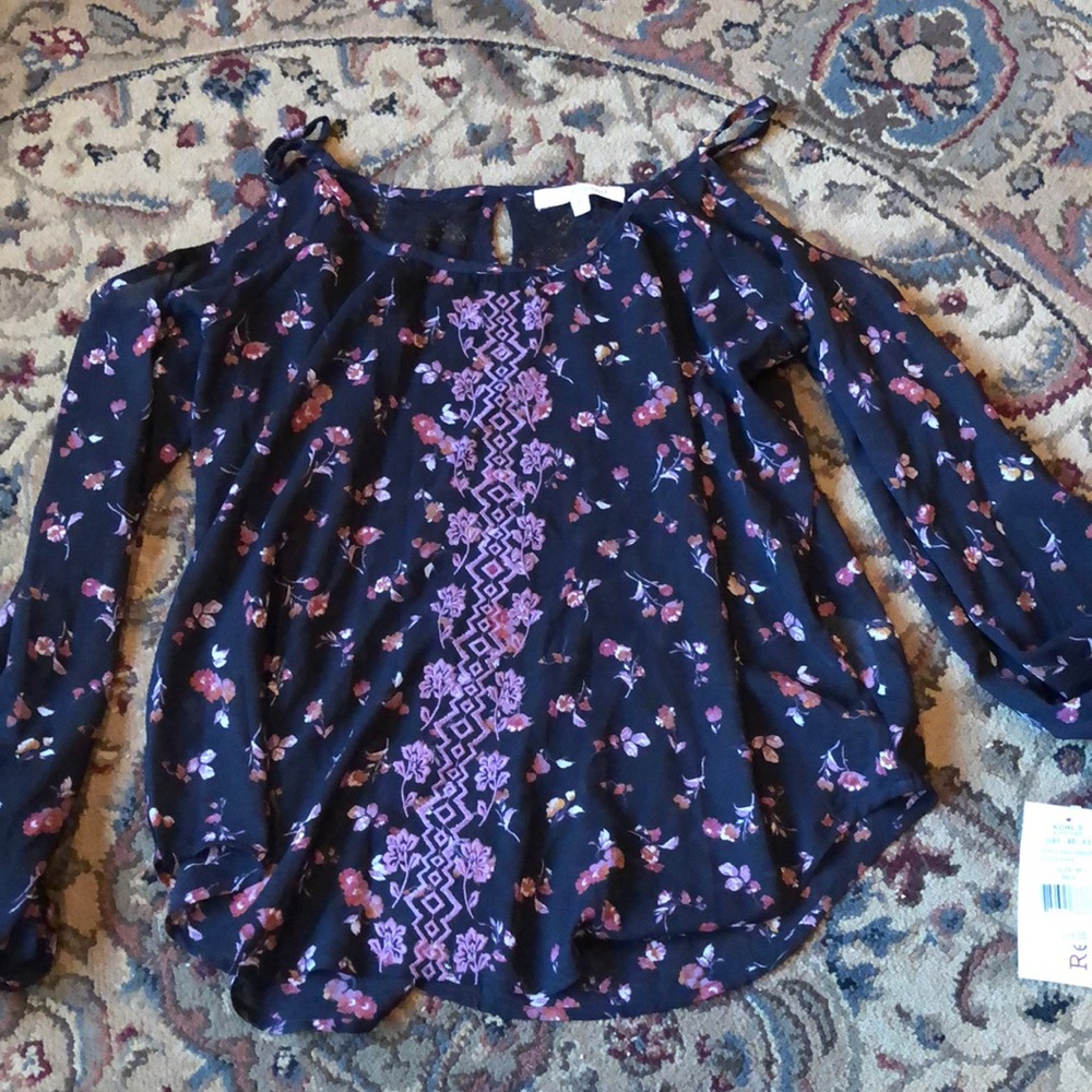 Long sleeve blouse